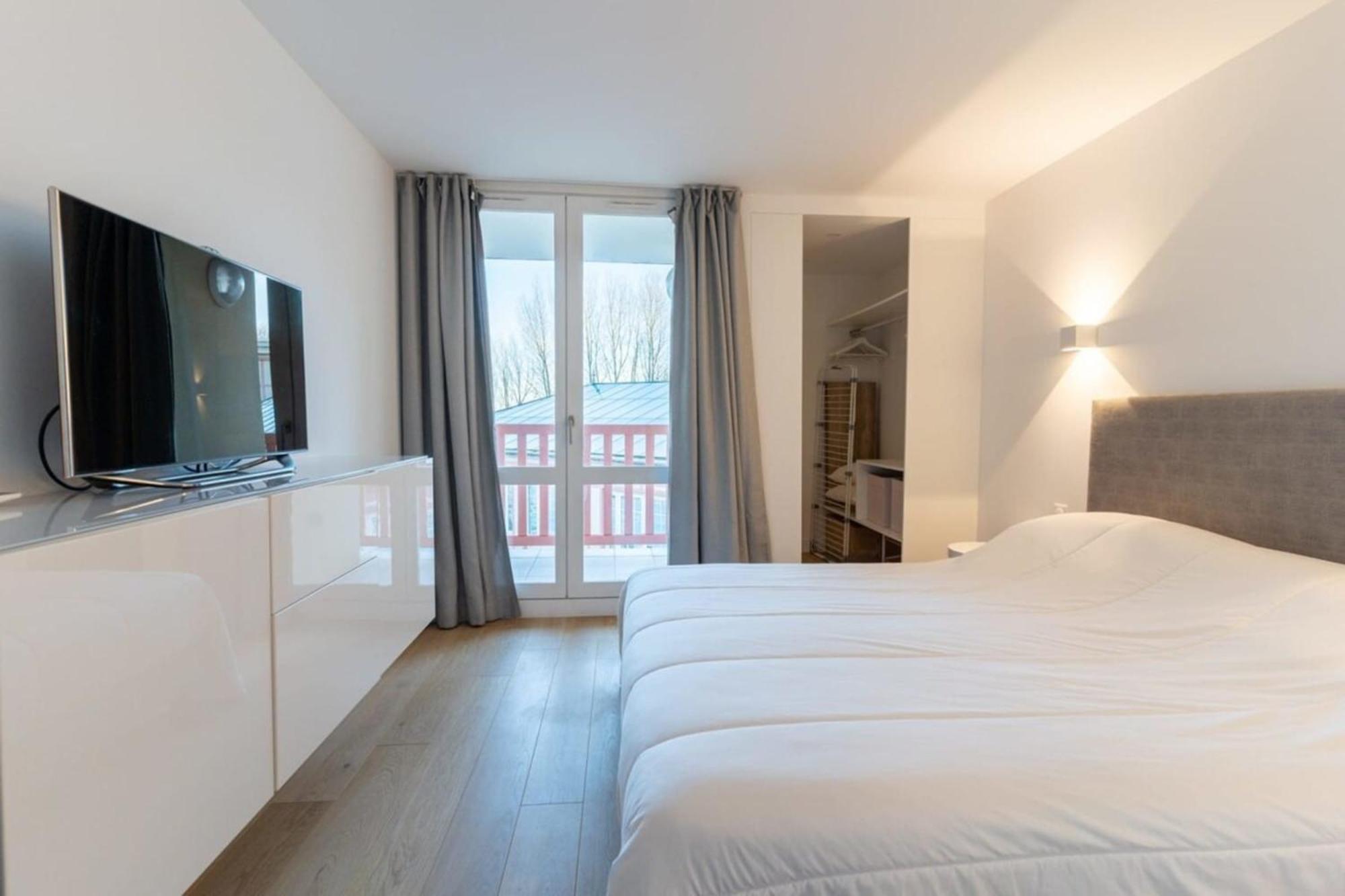 Beautiful Flat With Swimming Pool Tennis Court And Parking 148 Le Touquet Exteriér fotografie