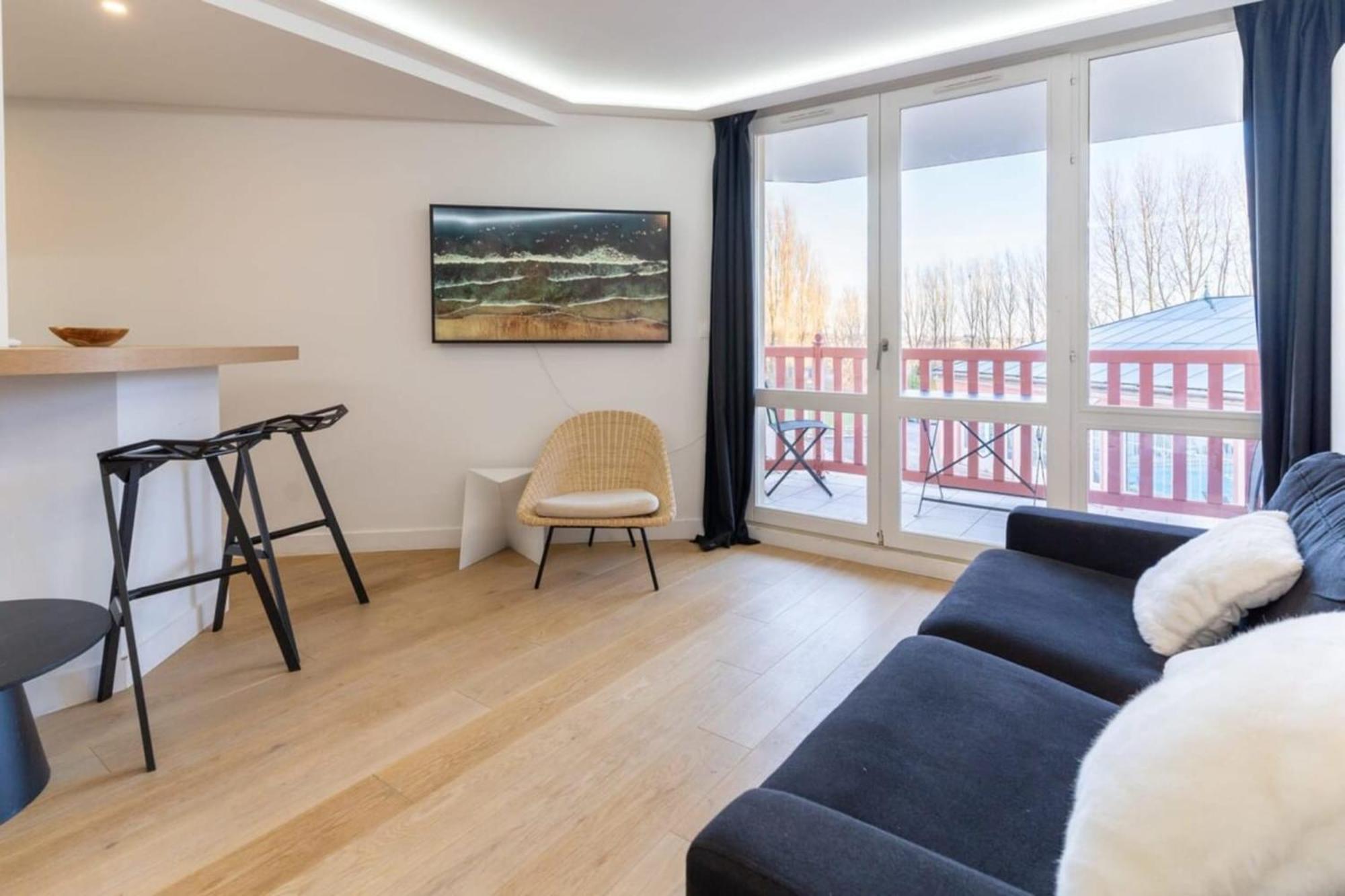 Beautiful Flat With Swimming Pool Tennis Court And Parking 148 Le Touquet Exteriér fotografie